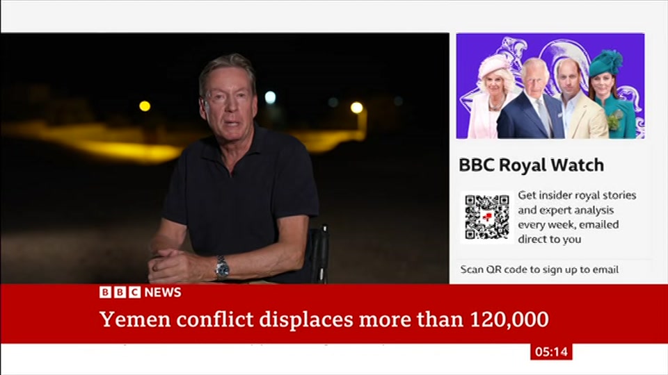 Still from BBC News at 14:30