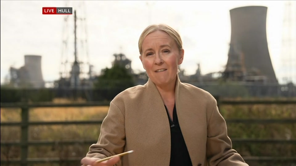 Broadcast still at 11m. BBC One, BBC News at One including..., 22 September 2026.