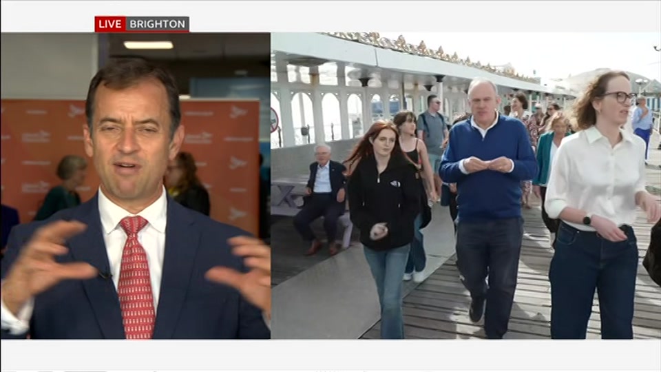 Broadcast still at 20m. BBC One, BBC News at One including..., 22 September 2026.