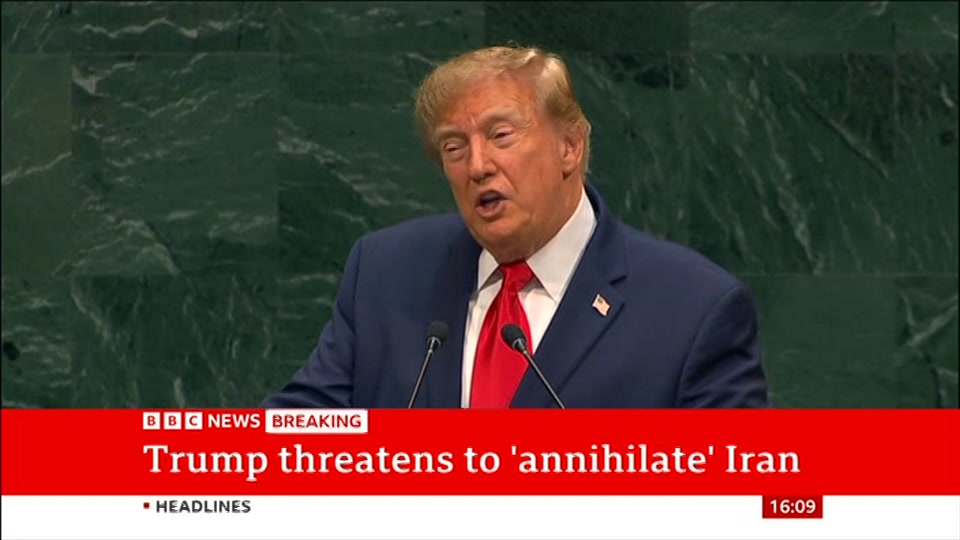 Still from BBC News at 9:30