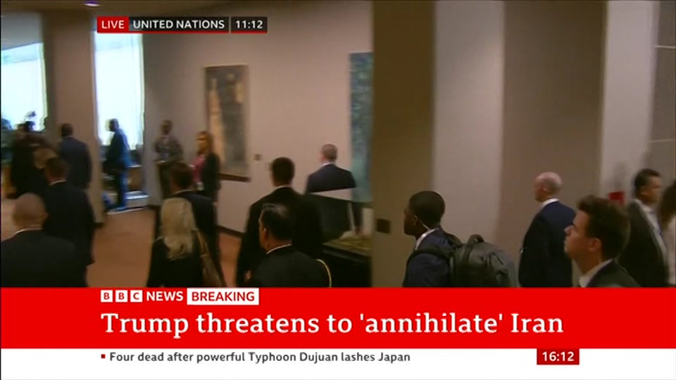 Still from BBC News at 12:30