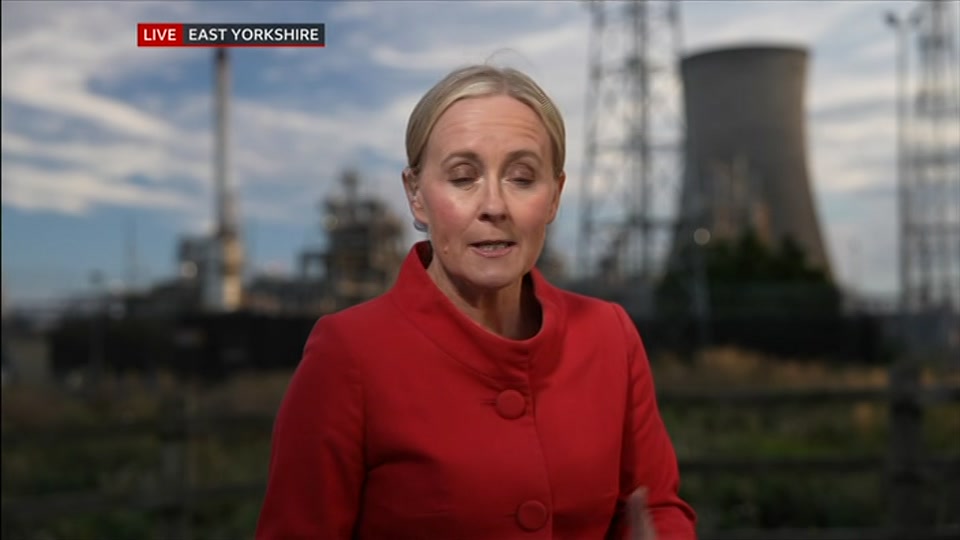 Broadcast still at 18m 30s. BBC One, BBC News, 22 September 2026.