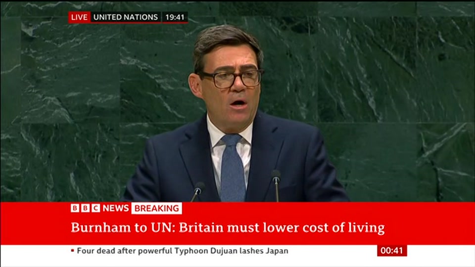 Still from BBC News at 11:00
