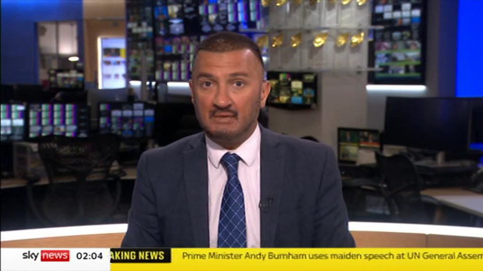 Still from Sky News at 4:00