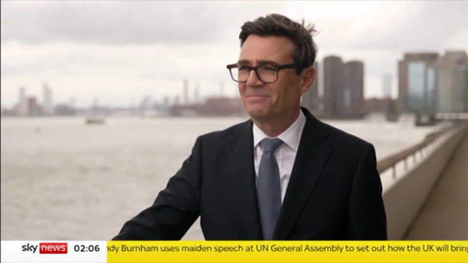 Still from Sky News at 6:30