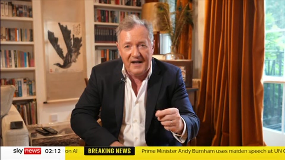 Still from Sky News at 12:30