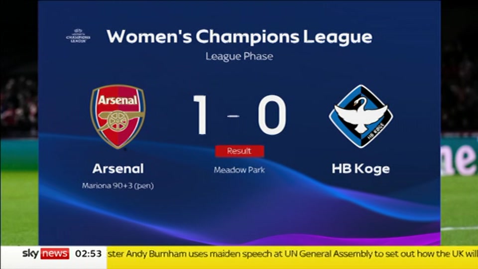 Broadcast still at 53m 30s. Sky News, 23 September 2026.