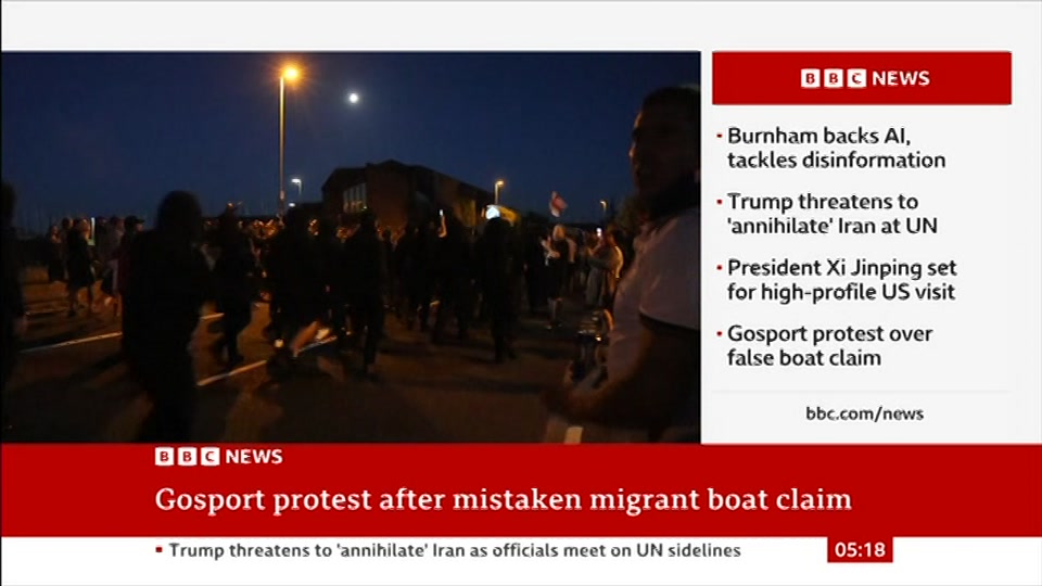 Still from BBC News at 18:00