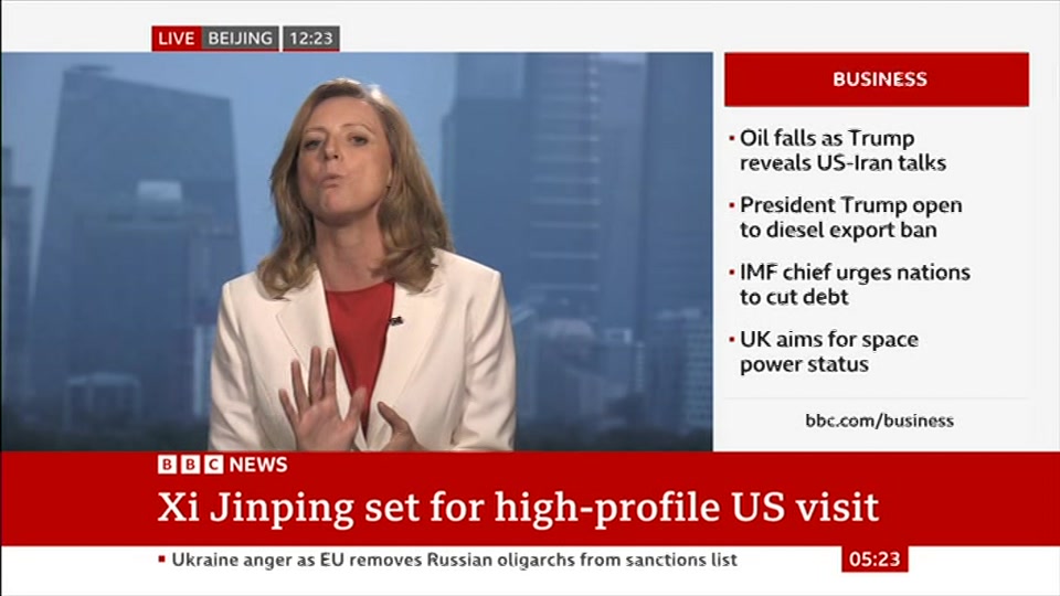 Still from BBC News at 23:30