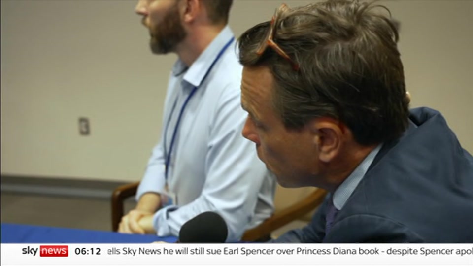 Still from Sky News at 12:30