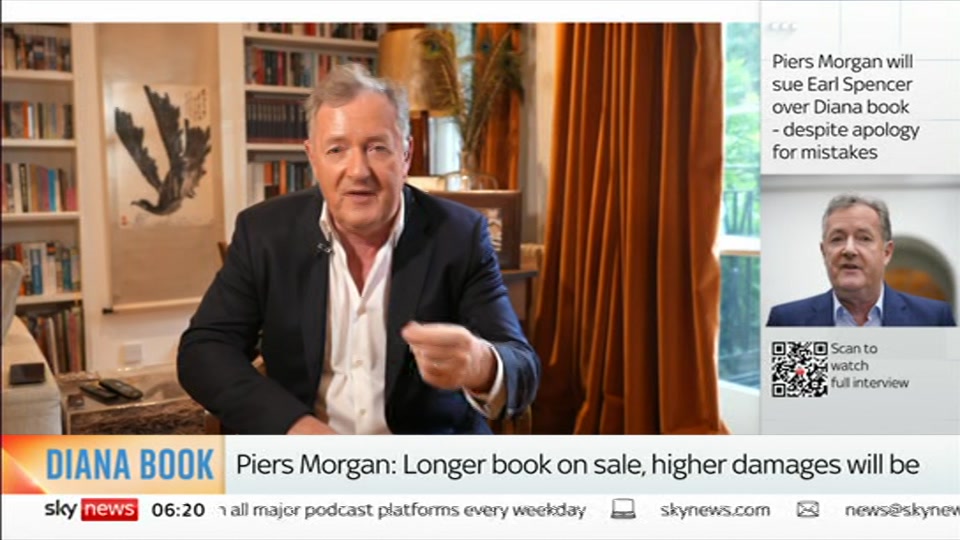 Broadcast still at 20m. Sky News, Mornings, 23 September 2026.