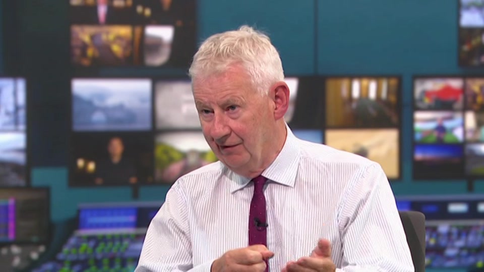 Broadcast still at 15m 30s. ITV, ITV Lunchtime News, 23 September 2026.
