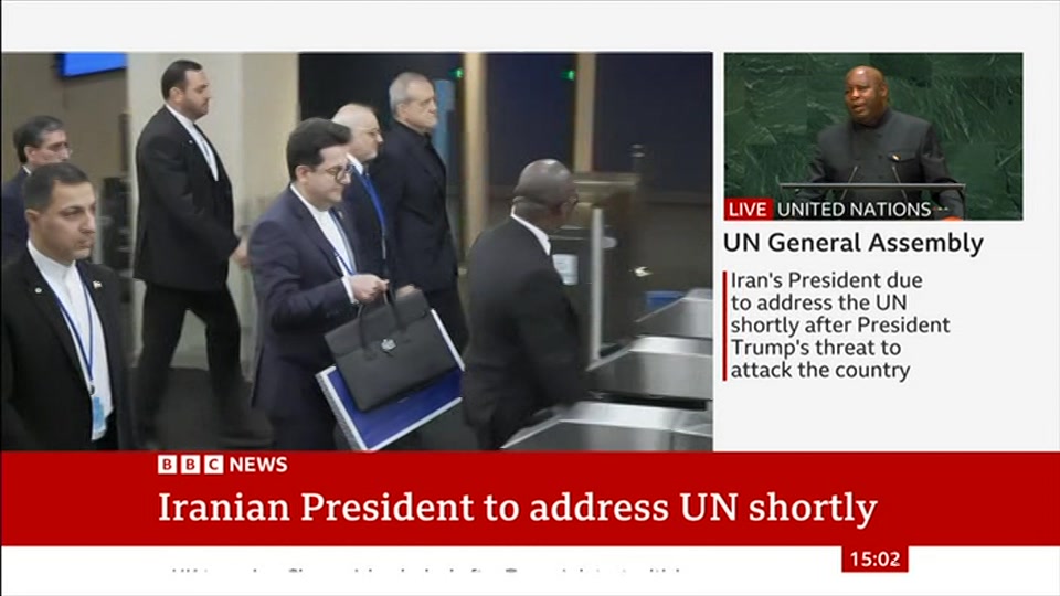 Still from BBC News at 2:00