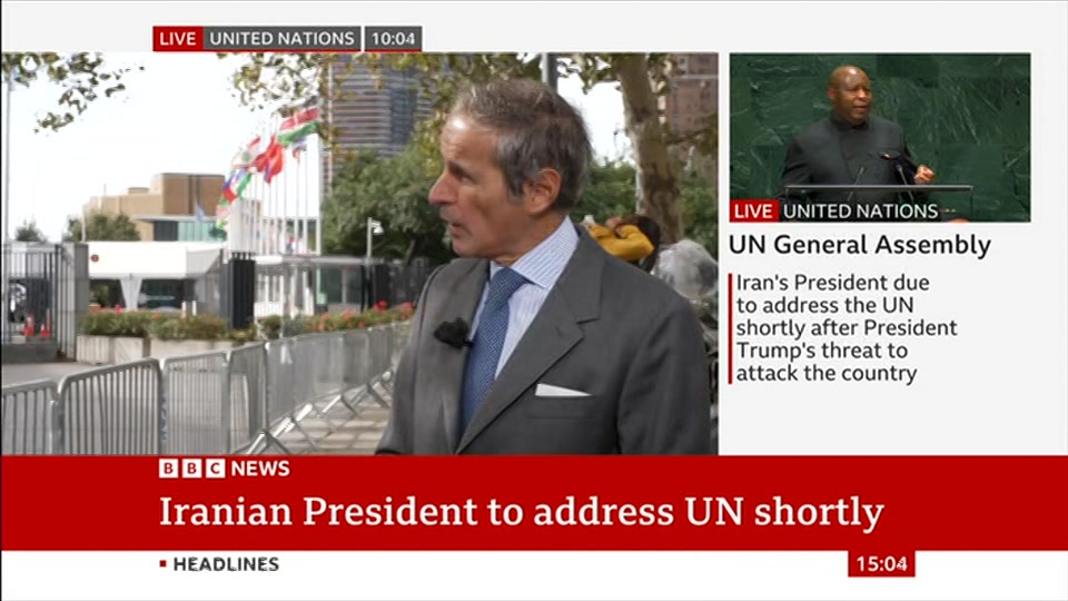 Still from BBC News at 4:00