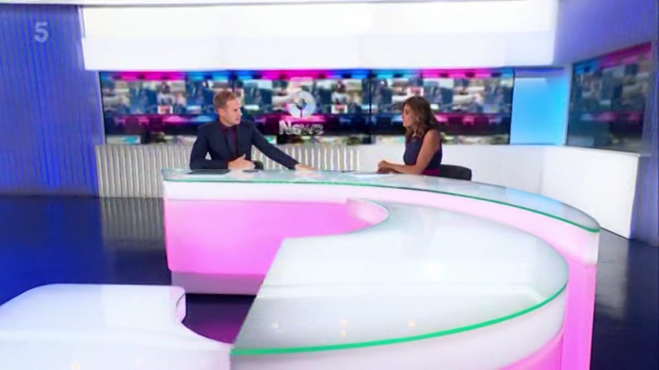 Still from Channel 5 at 6:00