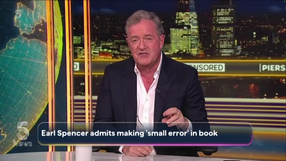 Broadcast still at 25m. Channel 5, 5 News with Dan Walker, 23 September 2026.