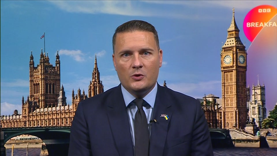 Broadcast still at 19m 30s. BBC One, BBC News, 23 September 2026.