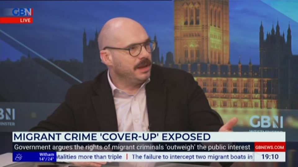 Still from GB News at 10:30
