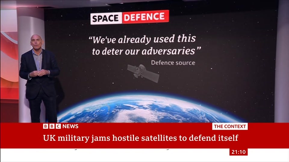 Broadcast still at 10m 30s. BBC News, The Context, 23 September 2026.