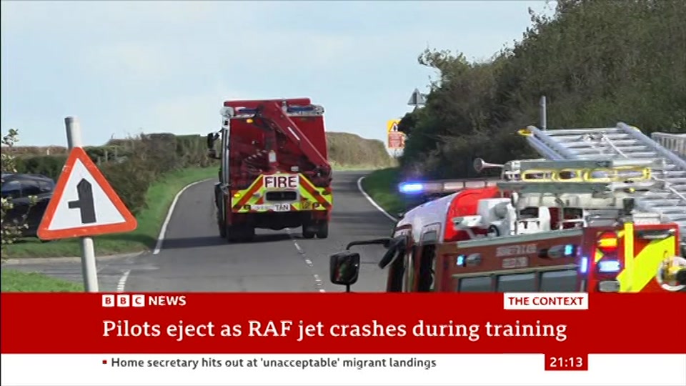 Broadcast still at 13m. BBC News, The Context, 23 September 2026.