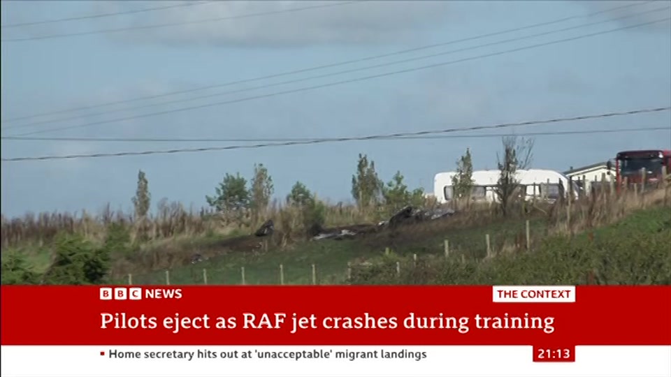 Still from BBC News at 13:30