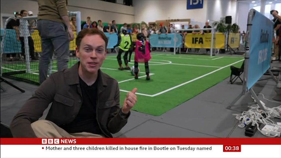 Still from BBC News at 8:00