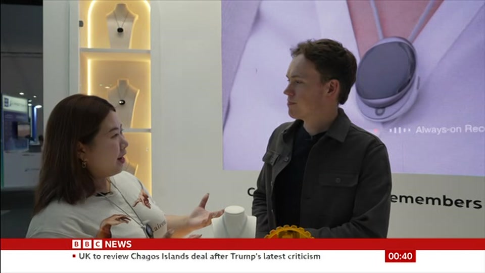 Broadcast still at 10m. BBC News, Newscast, 23 September 2026.