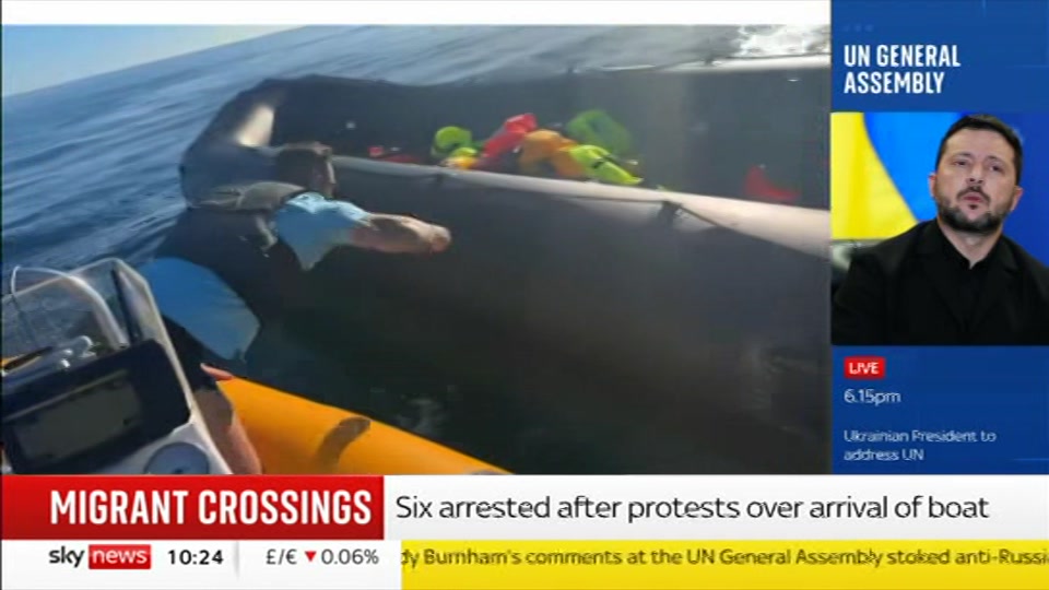 Still from Sky News at 24:30