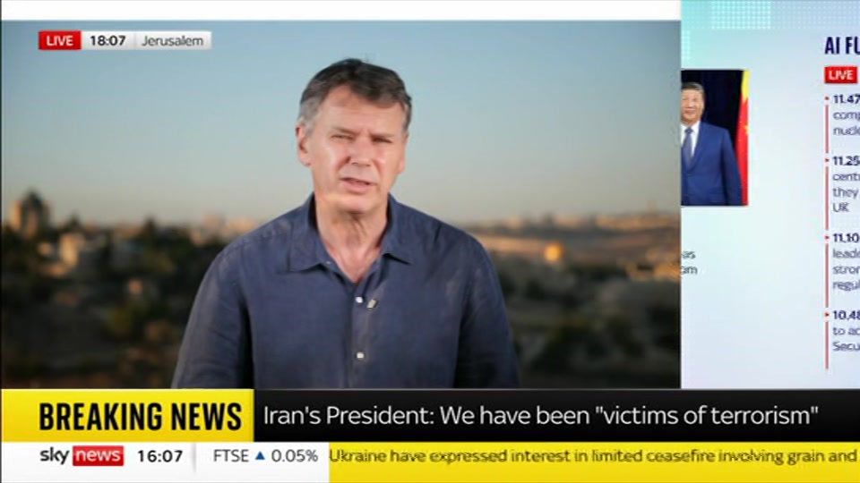 Still from Sky News at 7:00