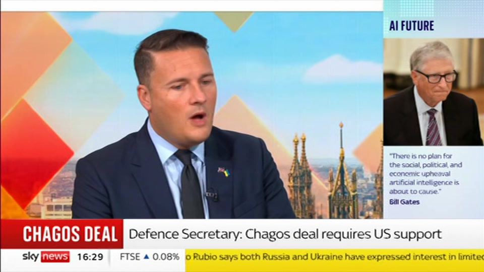 Broadcast still at 29m 30s. Sky News, Sky News Today with Jayne Secker, 23 September 2026.
