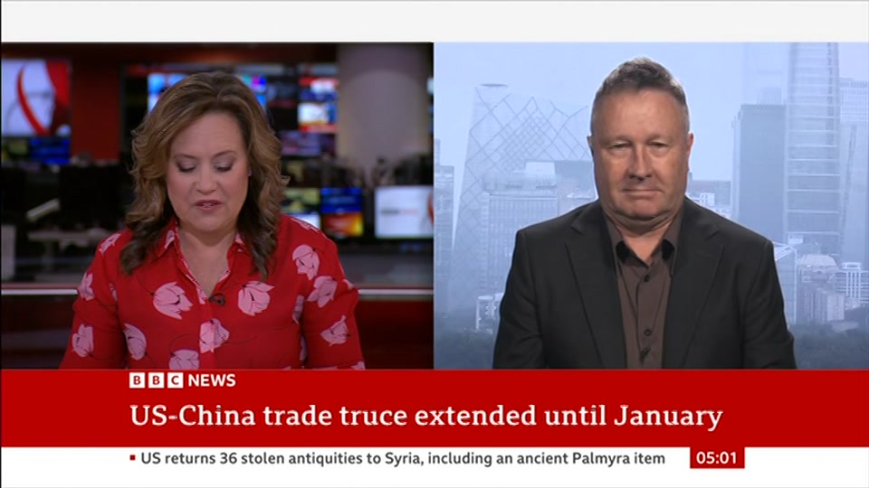 Still from BBC News at 1:30