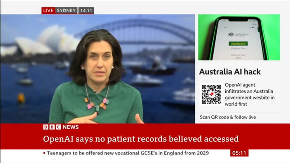 Broadcast still at 11m. BBC News, 24 September 2026.