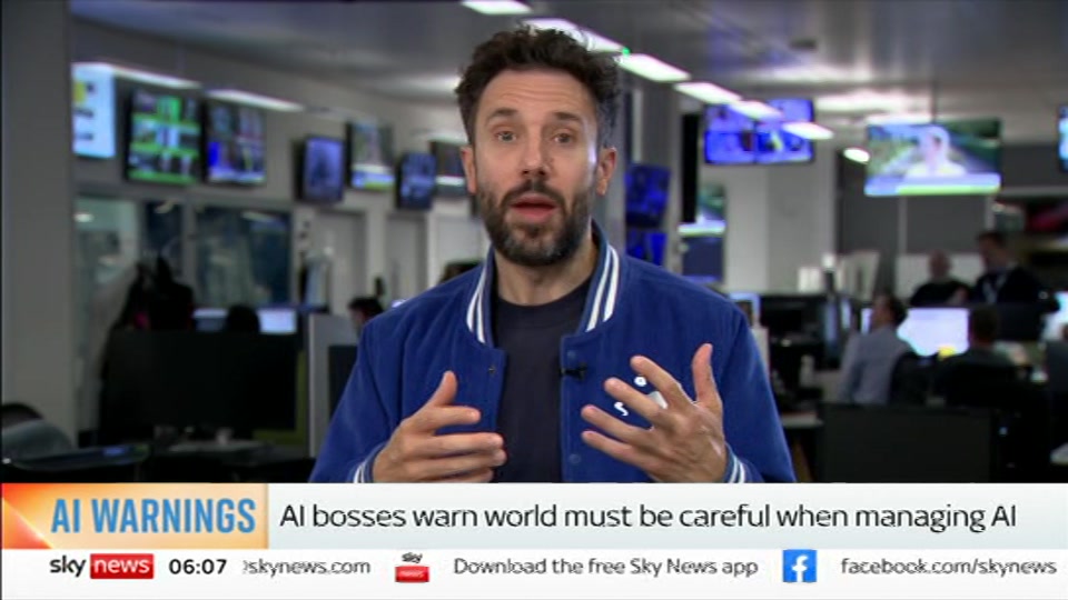 Broadcast still at 7m 30s. Sky News, Mornings, 24 September 2026.