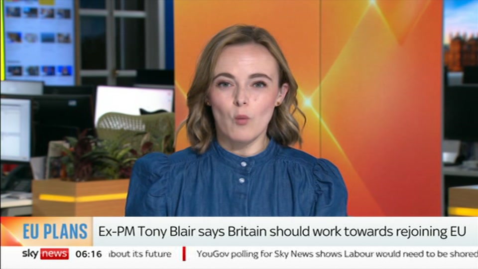 Broadcast still at 16m 30s. Sky News, Mornings, 24 September 2026.