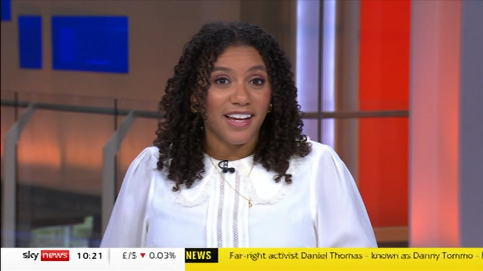 Still from Sky News at 21:00
