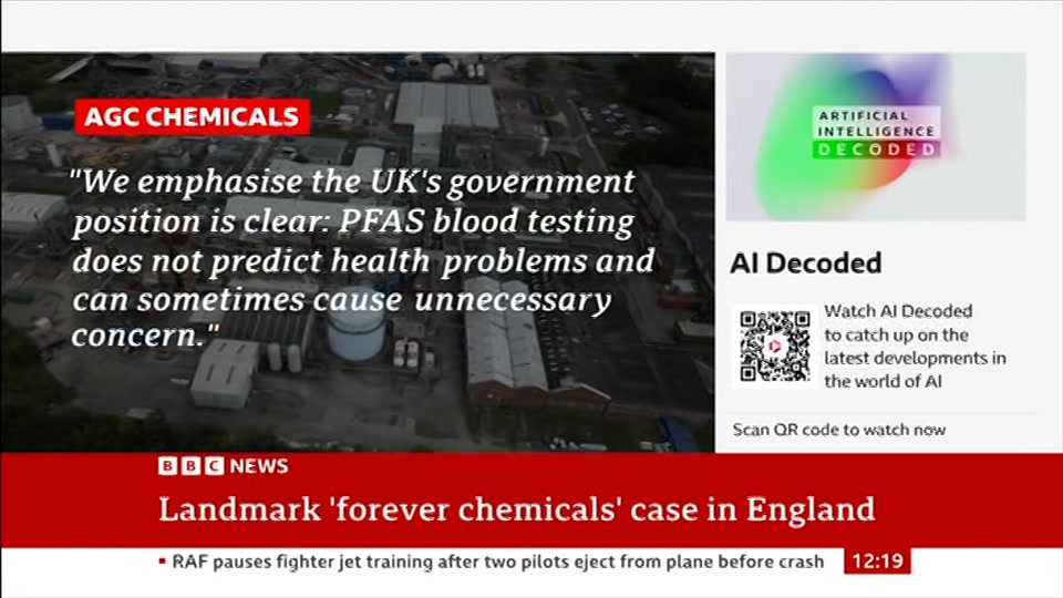 Still from BBC News at 19:00