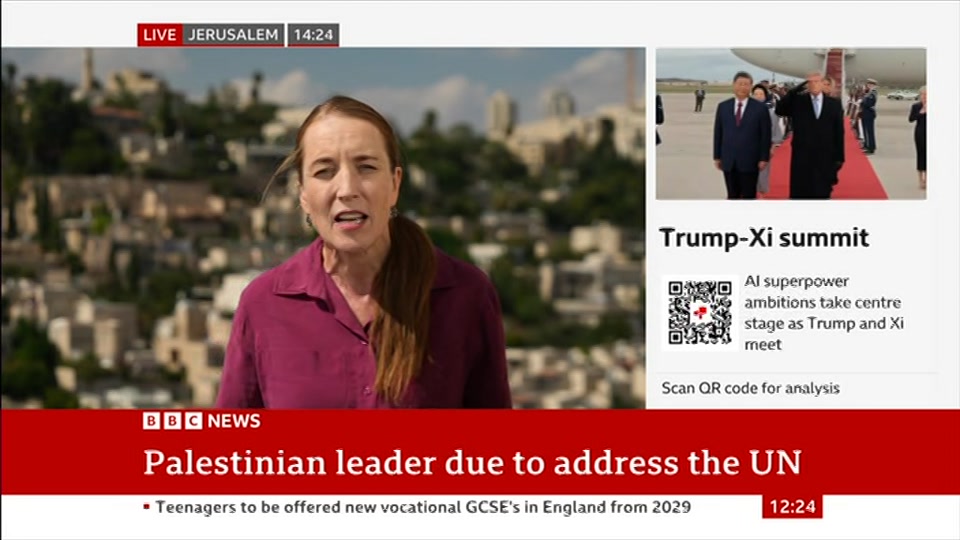 Still from BBC News at 24:00