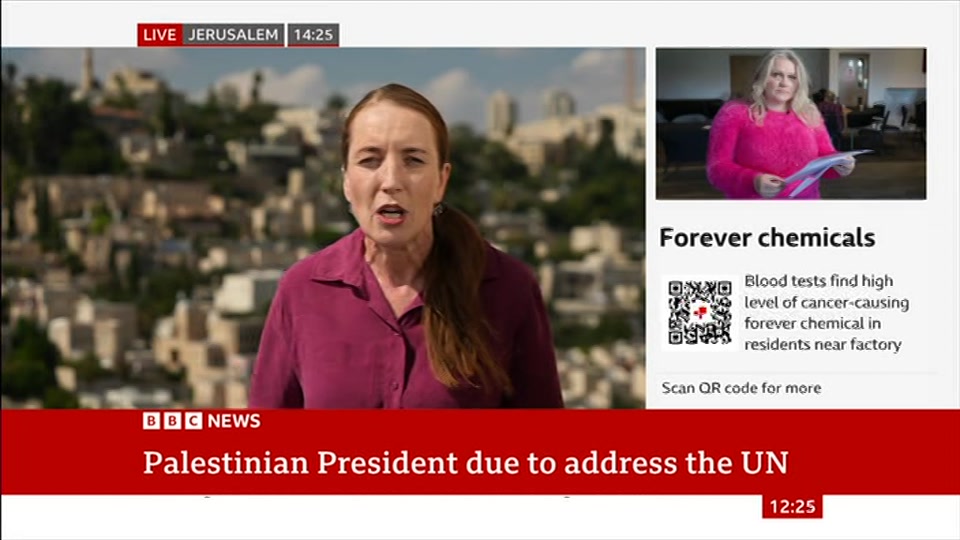 Still from BBC News at 25:00