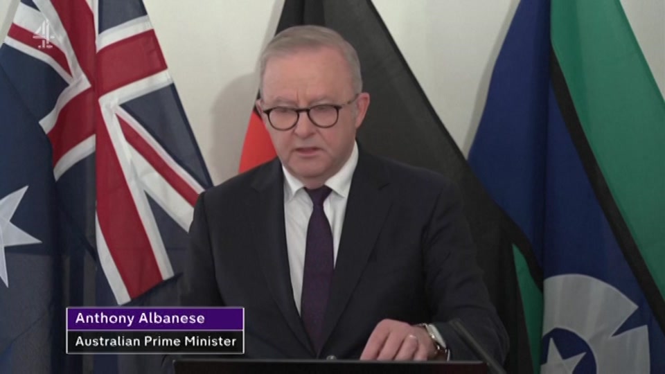 Broadcast still at 30s. Channel 4, Channel 4 News Summary, 24 September 2026.