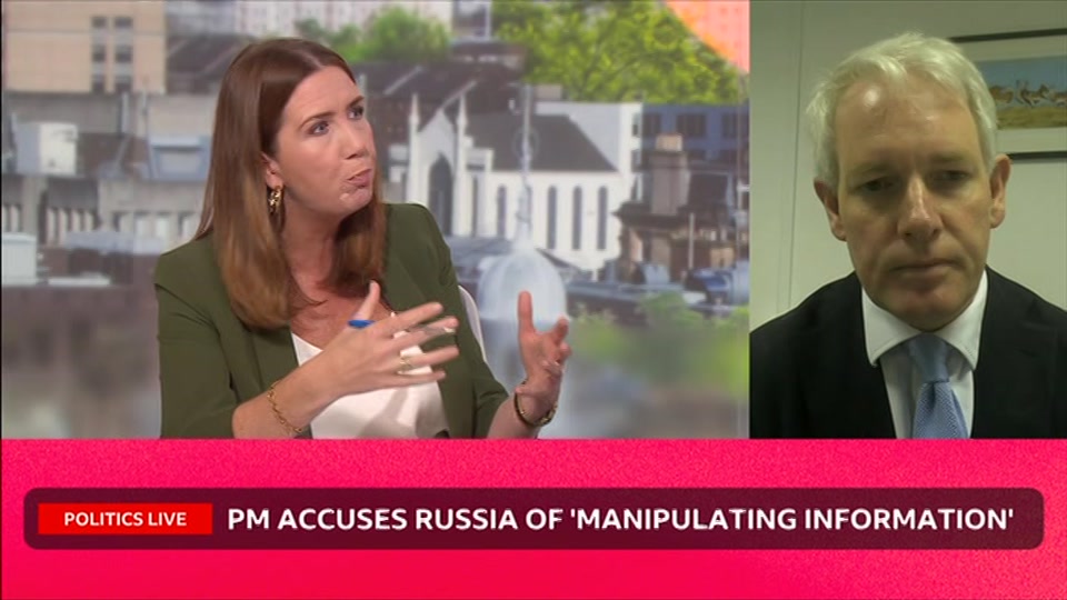 Broadcast still at 15m. BBC Two, Politics Live, 24 September 2026.