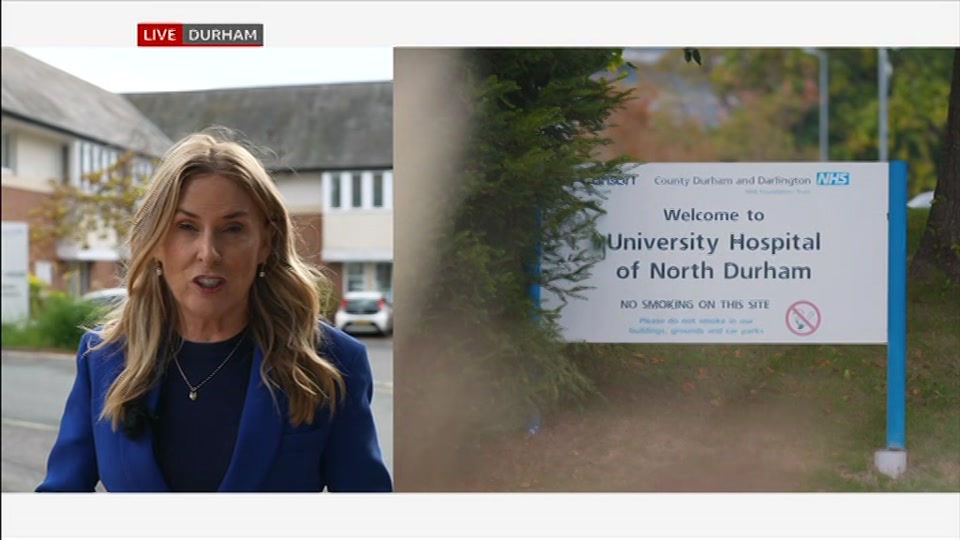 Broadcast still at 4m 30s. BBC One, BBC News at One including..., 24 September 2026.