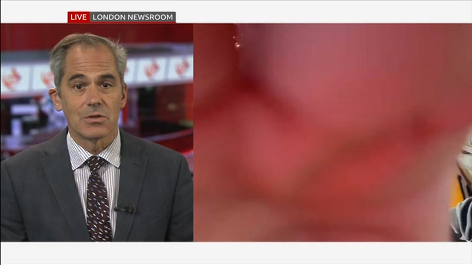Broadcast still at 7m 30s. BBC One, BBC News at One including..., 24 September 2026.