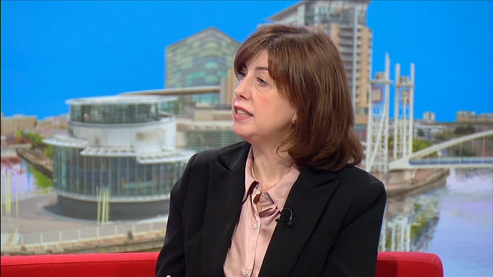 Broadcast still at 27m 30s. BBC One, BBC News at One including..., 24 September 2026.