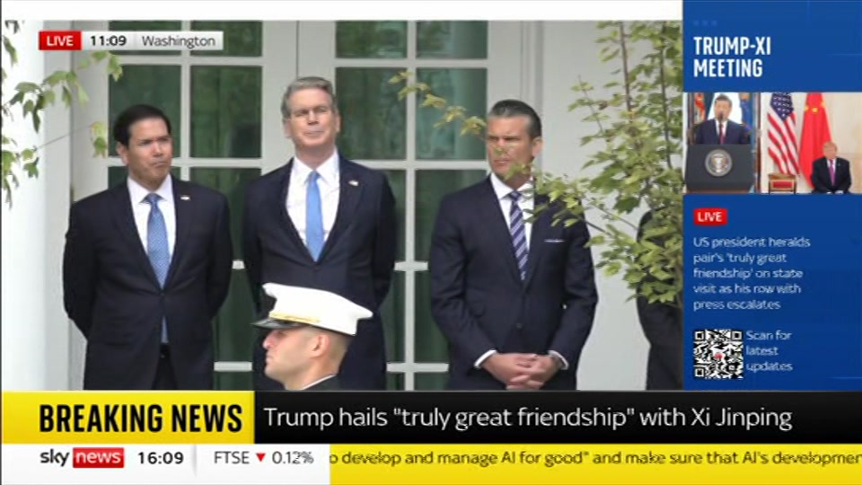Still from Sky News at 9:30