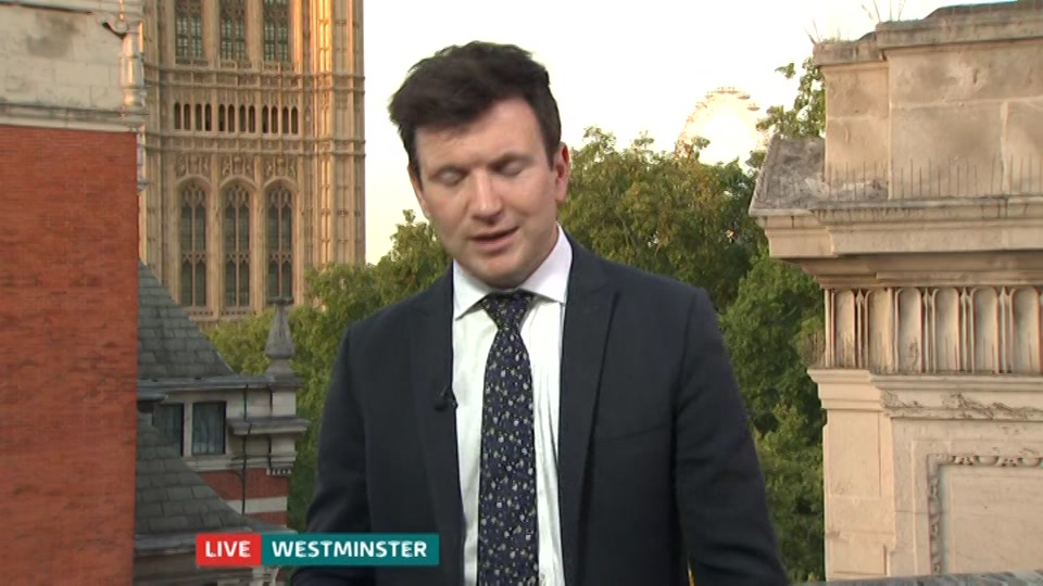Broadcast still at 10m. ITV, ITV Evening News, 24 September 2026.