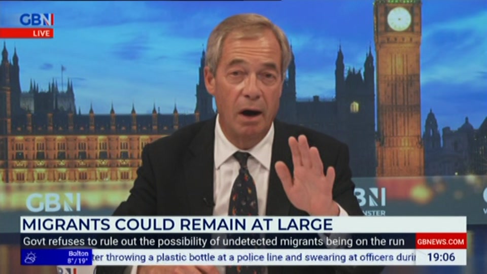 Still from GB News at 6:00