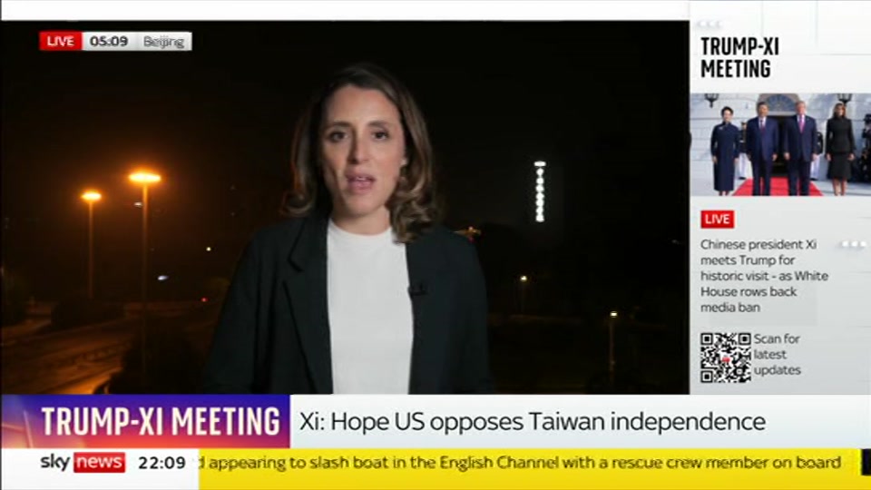 Broadcast still at 9m. Sky News, The Wrap With Anna Botting, 24 September 2026.