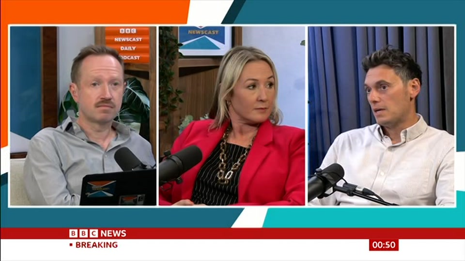 Still from BBC News at 20:00