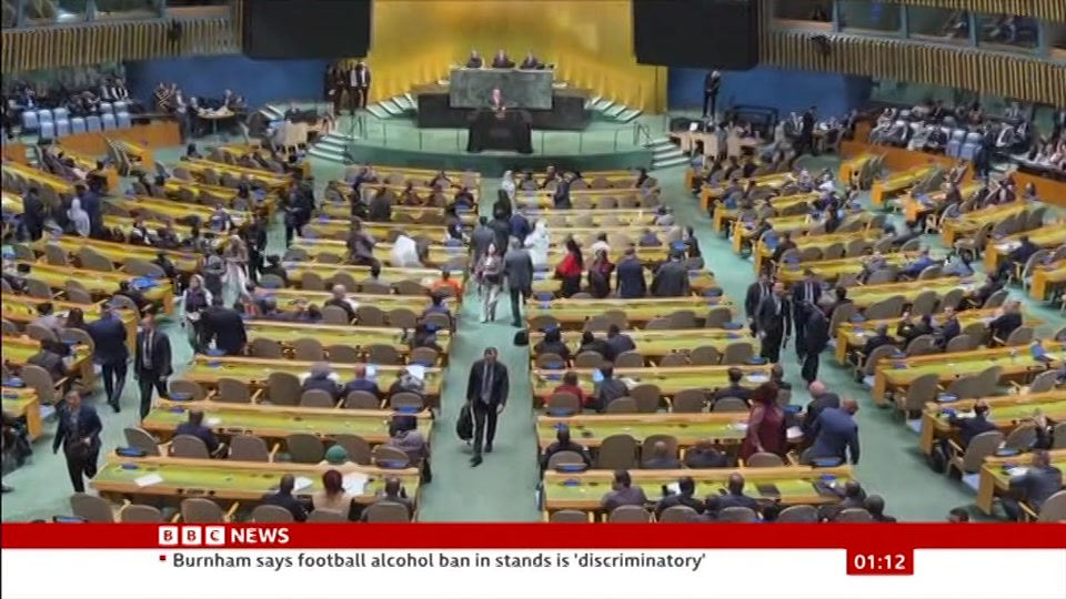 Still from BBC News at 12:00
