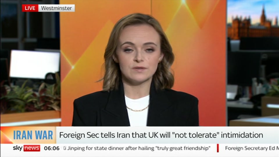 Still from Sky News at 6:30